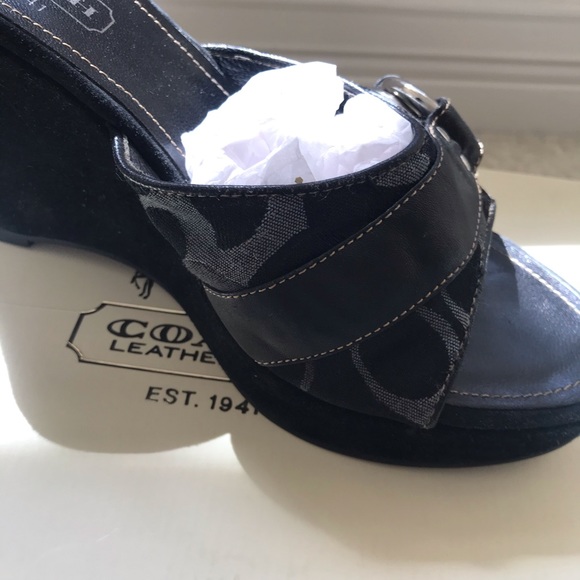 Coach wedge sandals - Picture 5 of 5